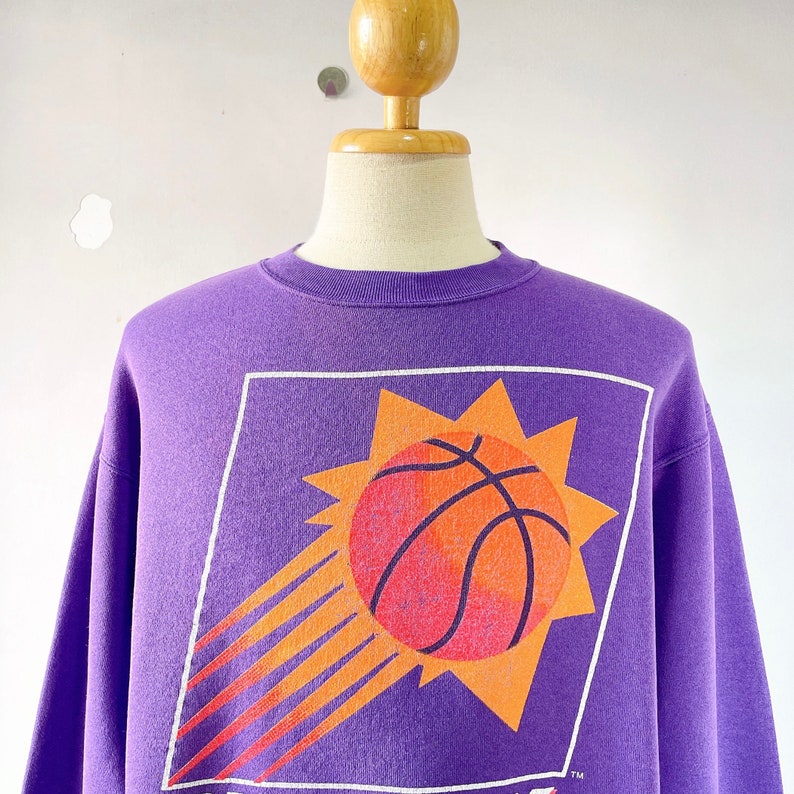 90s Phoenix Suns NBA Basketball T-shirt (size L)